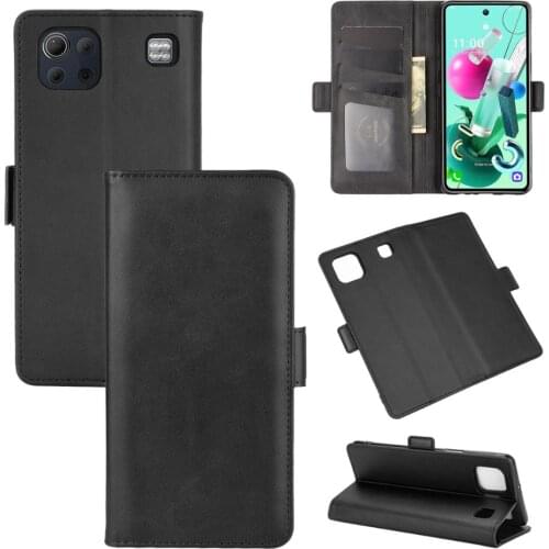 Case For LG K92 5G Leather Wallet Flip Cover Vintage Magnet Phone Case For LG K92 5G Coque