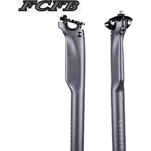 FCFB NO LOGO Carbon fiber seatpost after seat the road bicycle seatpost seat tube rod carbon seatpost seat tube 27.2/30.8/31.6mm