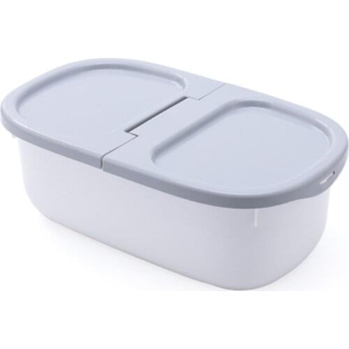 Sealed food container household moisture-proof sealed plastic rice bucket flour bucket grain insect-proof rice storage