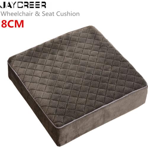 JayCreer 8CM Wheelchair Seat Cushion Dinner Chair Raised Seat Cushion