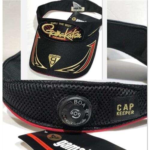 Gamakatsu Visor Cap Sunshade Fishing Cap With Adjustable Button Outdoor Sport Top Air Cap Couple Summer Hiking Cycling Pesca Hat