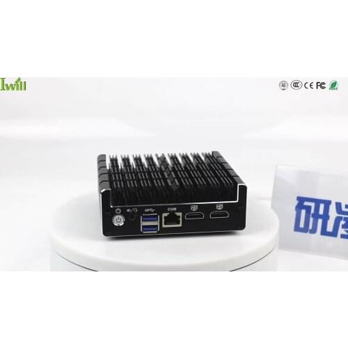 China manufacturers Yanling Mini PC Server J3160 Quad Core 4 Ethernet Lan AES-NI Pfsense router Computer