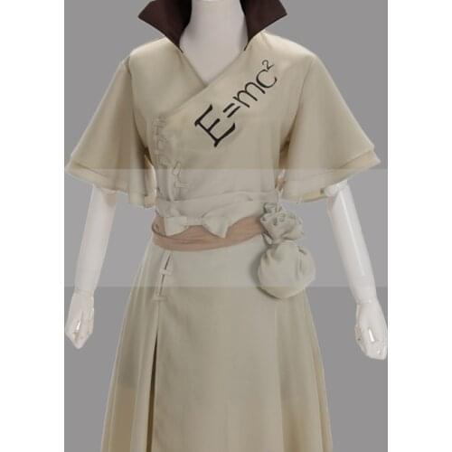Customize Dr. Stone Senku Ishigami Cosplay Costume Outfit