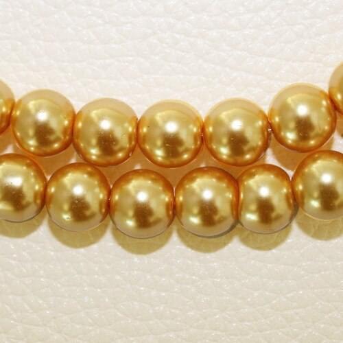 6mm Lignt Yellow Approx 435pcs/lot Round Ball Loose Glass Pearl Spacer Bead For Jewelry Making CN-BBD011-20