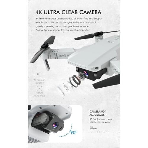 KF609 drone 4K quadcopter dron toys quadrocopter with camera rc helicopter profissional FPV drones new 2020 VS EX4 E58 SG907