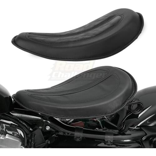 Motorcycle Solo Rider Seat For Harley Sportster XL 883 1200 Chopper Custom