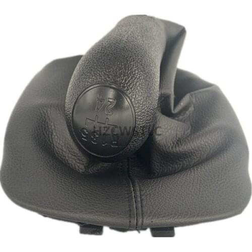 New 5 Speed Gear Shift Knob For Skoda Octavia MK1 A4 1997-2011 Gear Shift Knob Boot