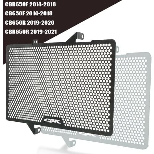 For HONDA CB650F CBR650F 2014 2015 2016 2018 2017 CB650R CBR650R 2018 2019 2020 2021 Motorcycle Radiator Grille Guard Cover