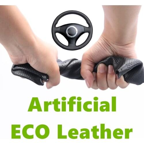 Hand stitched Black Artificial Leather Steering Wheel Cover for Audi A3 2000-2003 A4 2003-2005 RS 6 2003 S4 2004-2006 TT 2001