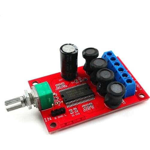 SOTAMIA 12V YDA138-E Digital Power Amplifier Board 10Wx2 Stereo Sound Amplifiers With Volume Adjustment For Speaker Home Audio