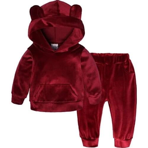 Toddler Boys Baby Clothes Set Baby Girls Tracksuit Childrens Casual Suit Kids 2019 Spring costumes Suits Christmas Clothing Set