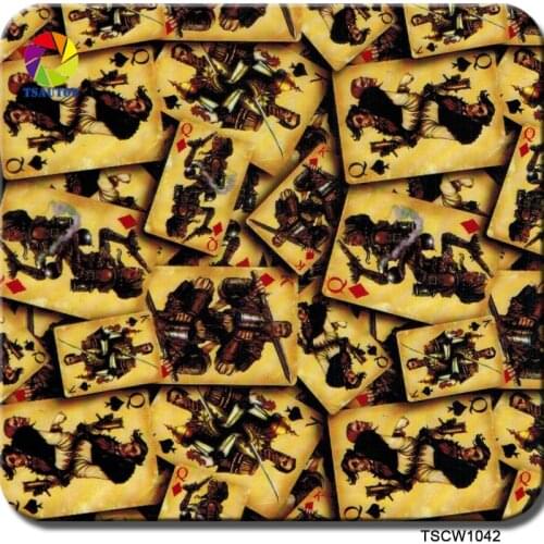 TSAUTOP Size 0.5m x 20m water transfer printing hydro film hydrographic film TS1042