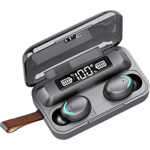 F9 Bluetooth Earphone V5.0 9D Stereo Wireless Headphones Sport Waterproof Earphones Mini True Headsets for cellphone