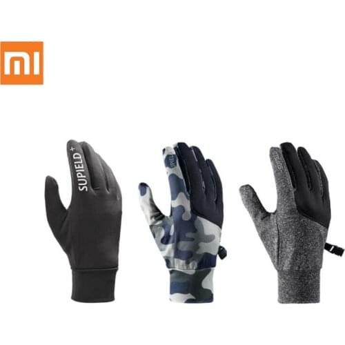 Xiaomi Supield Aerogel cold-proof outdoor waterproof touch screen gloves anti-fouling stretch suede cloth silicone non-slip