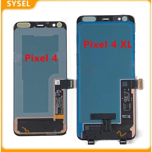 100% Tested AMOLED For Google Pixel 4 LCD For Google Pixel 4 XL 4XL LCD Display Touch Screen Assembly Replacement Accessory