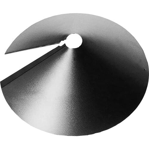 14 Inch Squirrel Baffle Warp-Around Design Squirrel-Proof Guard Anti-Rust Bird Feeder Protector Plastic Bird Protection Baffle