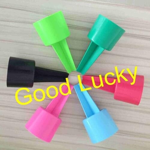 30pcs/lot free shipping mixed colors 6 colors stock PP plastic beach spiker beach cup holder kids summer items