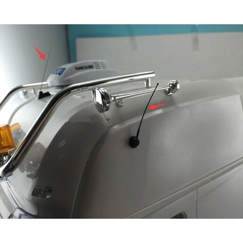 New design benz actros roof antenna for tamiya 1/14th scale remote control tractor trailer benz 1851 56335 3363 56348 56352truck