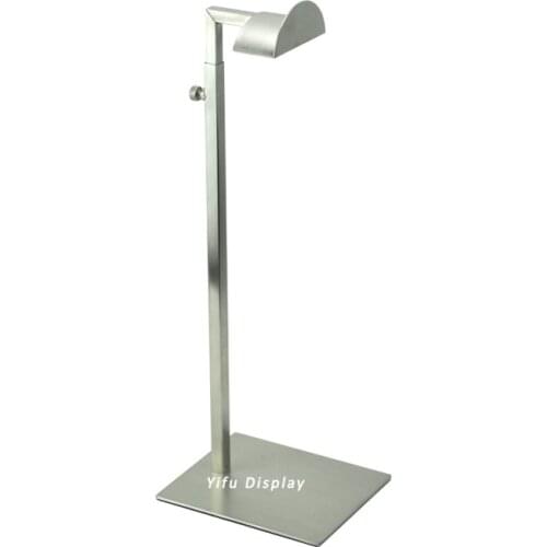 Free Shipping Adjustable Handbag Stand Display, Metal Brushed Handbags Displays Rack, Women Bag Display Holder