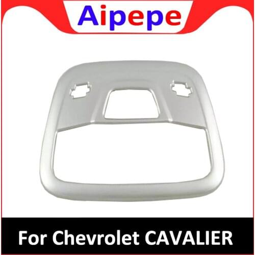 For Chevrolet Cavalier 2016 2017 2018 2019 ABS Matte Car Front Reading Lamp Light Panel Cover Trim Styling Accessories