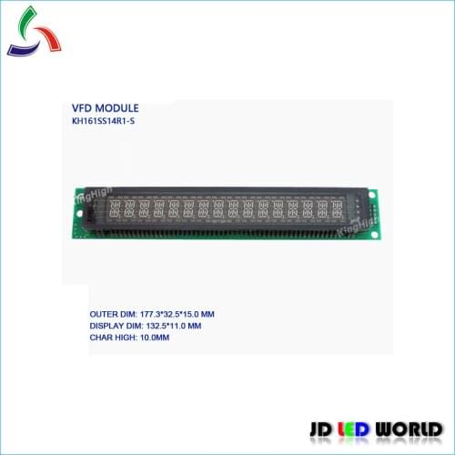 KH161SS14R1-S VFD Display Screen Replace VFM161LSB2-1US16MY02AA 16L101SS5