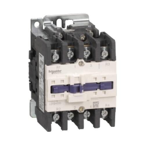 LC1D40008E7 LC1-D40008E7 TeSys D contactor - 4P(2 NO + 2 NC) - AC-1 = 440 V 60 A - 48 V AC 50/60 Hz coil