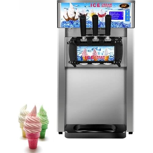 Desktop Soft Serve Ice Cream Makers Machine Small Ice Cream Machine Vending 110V 220V