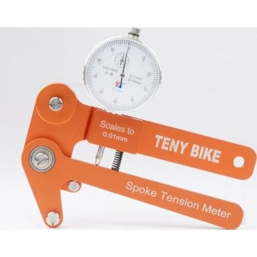 New Digital Scale 0.01mm Bicycle Spoke Tension Wheel Builders Tool Bike Electronic Indicator Attrezi Meter Tensiometer 19x11cm