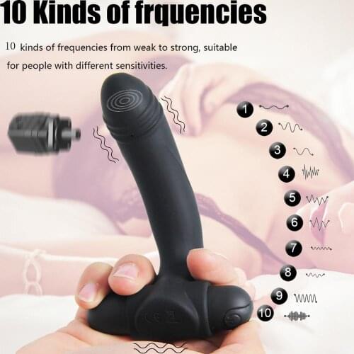 Rechargable Strap On G-spot 10 Speed Finger Vibrator Silicone Clitoris Stimulator Sex Toy for Women Lesbian Orgasm Adult Product