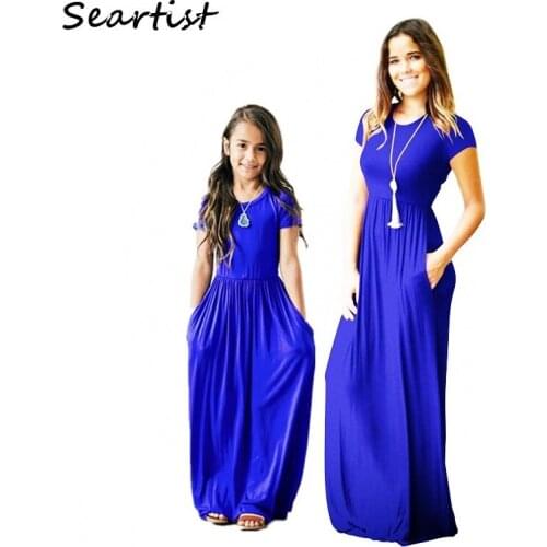 Matching Dresses For Mom And Daughter Seartist China