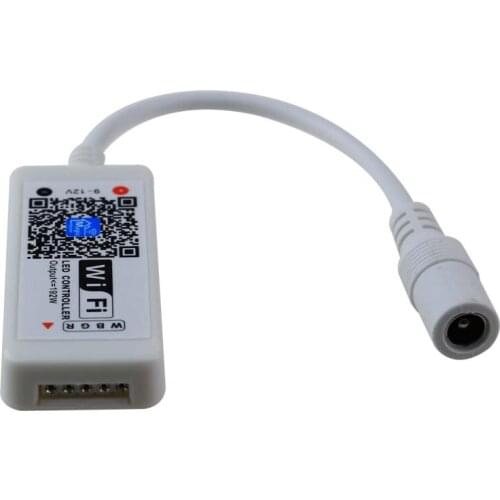 RGBW wifi LED controller 12V APP Home led strip smart control remote wireless android/ios/iphone/smartphone led dimmer
