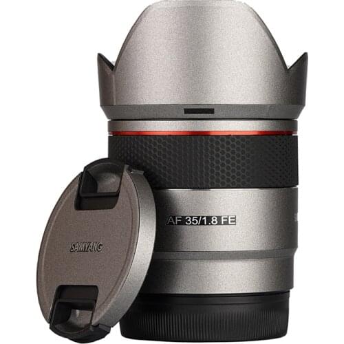 AF35mm F1.8 / SYIO3518-E Protective Vinyl Skin for Samyang 35mm F1.8 Lens Decal Protector Anti-scratch Cover Film
