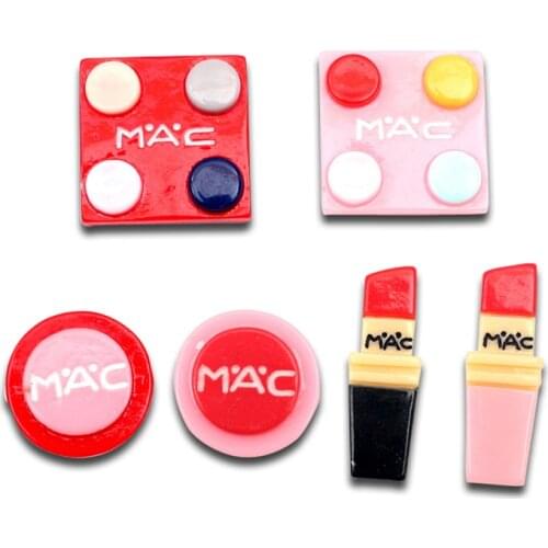20/30Pcs Red Makeup Lip Resin Crafts Christmas Decoration Flatback Cabochon Embellishment For Scrapbook DIY Accessories