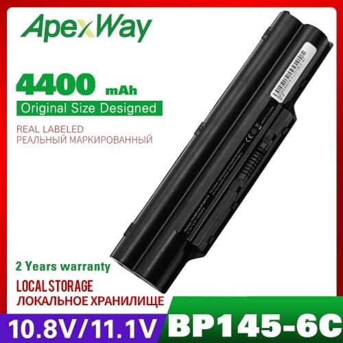10.8V Laptop Battery for Fujitsu FPCBP145 FPCBP145AP FMVNBP146 LifeBook E8310 S2210 S6310 S6311 S7110 S7111 FMV-S8220 FMV-S8225