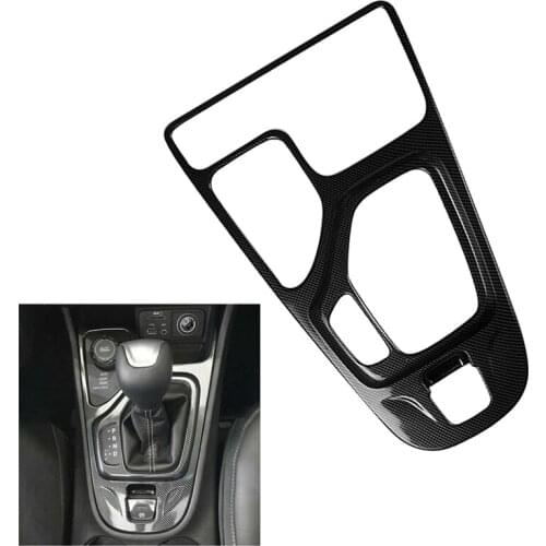 ABS Car Central Gear Shift Knob Panel Frame Cover Trim for Jeep Cherokee KL 2014 2015 2016 2017 2018