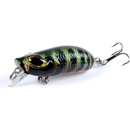 Free Shipping 5.8cm 7g Floating Fishing Lure Minnow Wobbler Fish Lures Bauble Easy Shiner Crankbait Whopper Plopper YU056