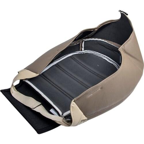 Front Left Bottom Leather Seat Cushion Cover Tan for Ford Explorer 2002-2006