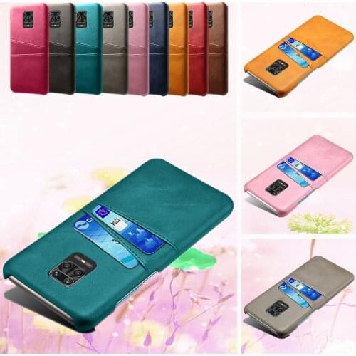Business Case For Xiaomi Redmi Note 9S 9 Pro Capa Credit Card Case Vintage PU Leather Wallet Case For Redmi Note 9 Pro Max Funda