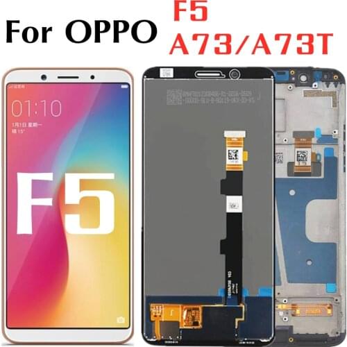 For Oppo F5 Full LCD DIsplay Touch Panel Screen Digitizer Assembly For Oppo F5 A73 A75 A75S CPH1727 CPH1723