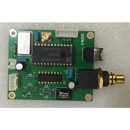 SAA7210, SAA7310 Coaxial Output Board, IIS to SPIDF with Fiber Output, CDM4 to Coaxial