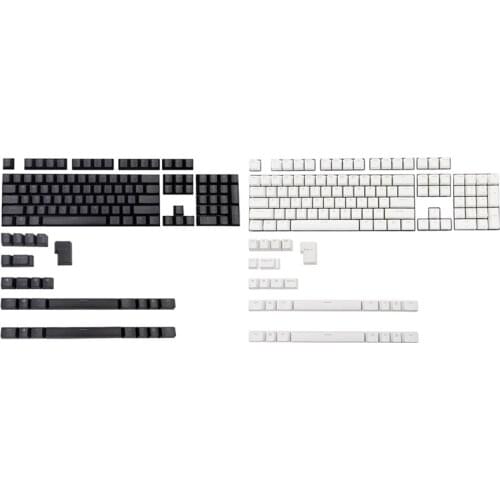 131 Key PBT Double Shot Backlit Keycaps for Corsair STRAFE K65 K70 Logitech G710+ Mechanical Keyboard Razer Keycap