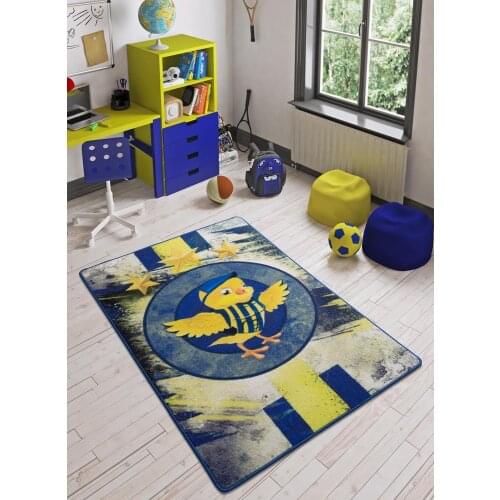 Confetti Liverpool Canary 133x190 Supporters Young Children Rug