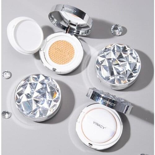 For Vinkcy Air Cushion Cream Concealer Effect Moisturizing Cream BB Cream Isolation Oil Control Moisturizing Liquid Foundation