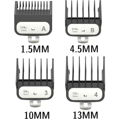 Kemei Hair Clipper Limit Comb Hair Trimmer Guide Combs for KM-1990 spare parts