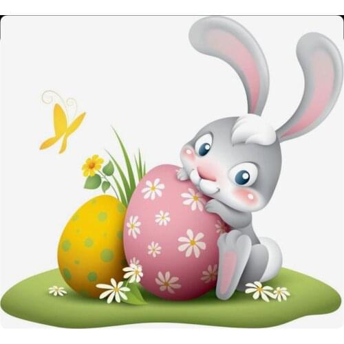 Cartoon rabbit ransparent Clear Stamps Metal cutting die Silicone Seals for DIY scrapbooking photo album Card Making