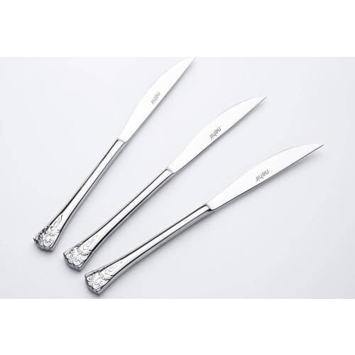 Akasya Plain 12-Piece Dessert Knife Set