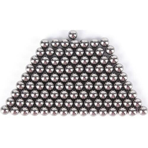 New 100pcs/Lot 4mm Lucky Hunting Ball High-carbon Slingshot Ball Catapult Bow Steel Balls Hunting Slingshot Drop Shipping