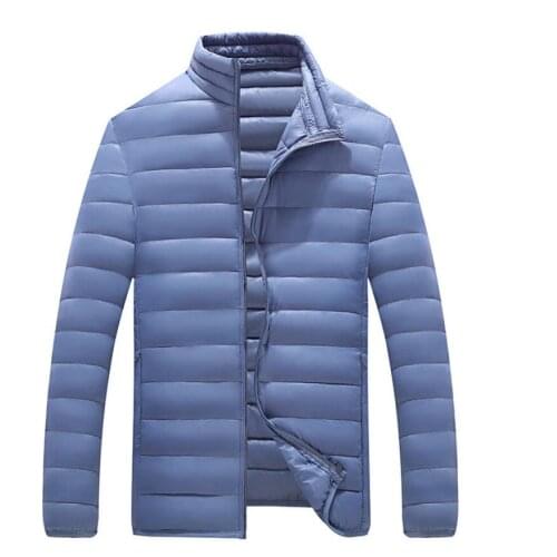 2020 Winter New Cotton-padded Mens Jacket Casual Slim Jacket Men Warm Parka Mens Winter Jackets And Coats