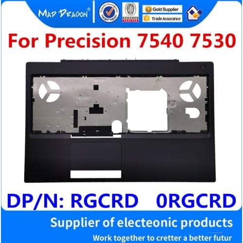 New original Laptops Replacement Palmrest Upper Cover Case For Dell Precision 7540 7530 M7530 M7540 RGCRD 0RGCRD AP26J000910