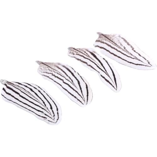 OlingArt Natural Feathers 12pcs 8cm Red Head Feathers Women Necklace Earrings Tassels DIY Jewelry Making Keychain Pendants